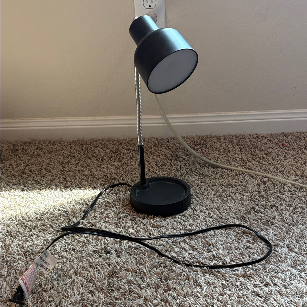Black Adjustable Desk Lamp - Home Accents